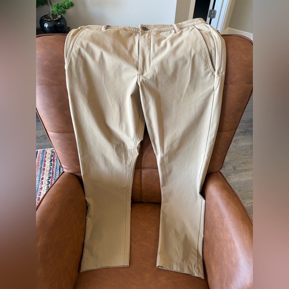 Birddogs Men's Khaki Chinos Athletic 31x28.5